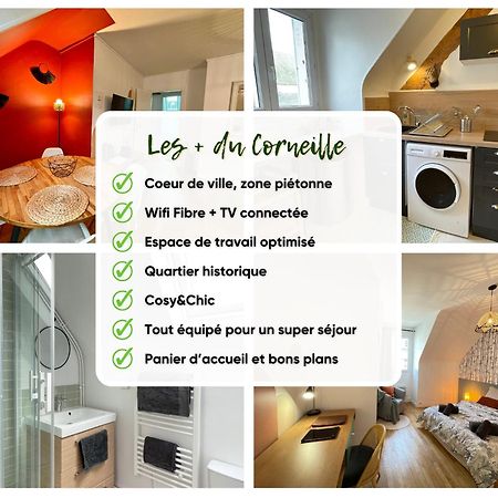 Compiègne Le Corneille - Ideal Pros & Couples - Centre Historique - Chateau 5Min - Gare 10Min - Au Calme - Fibre מראה חיצוני תמונה