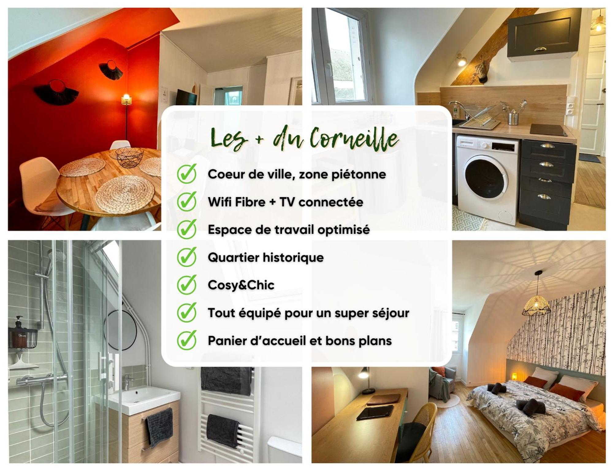 Compiègne Le Corneille - Ideal Pros & Couples - Centre Historique - Chateau 5Min - Gare 10Min - Au Calme - Fibre מראה חיצוני תמונה