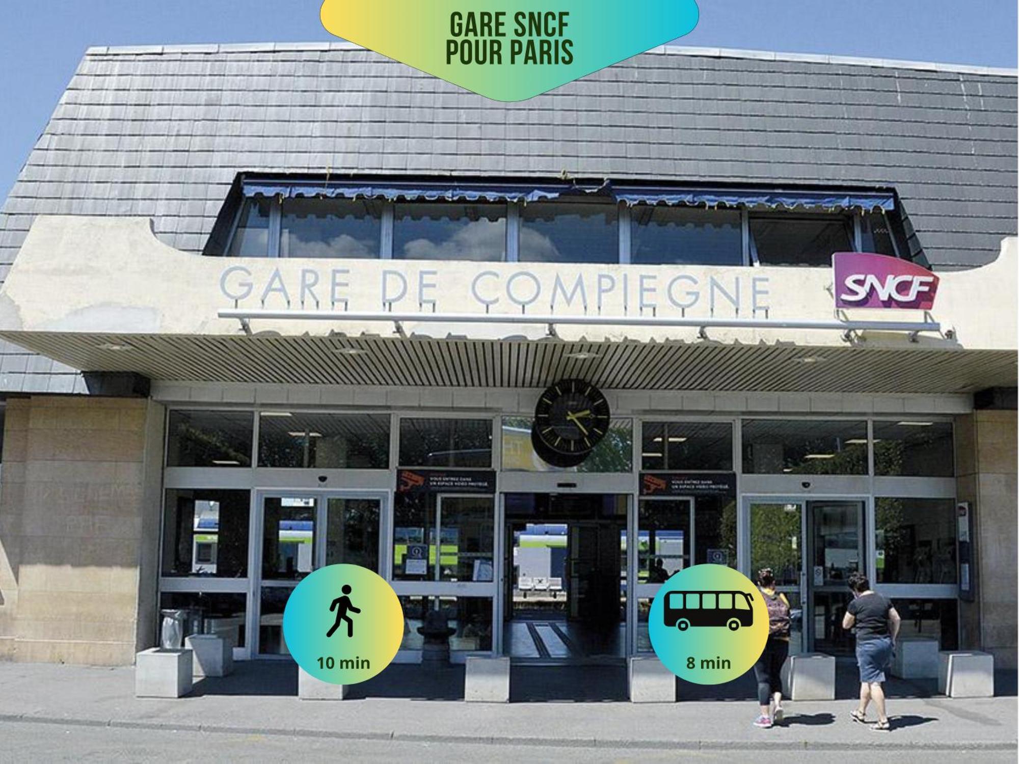 Compiègne Le Corneille - Ideal Pros & Couples - Centre Historique - Chateau 5Min - Gare 10Min - Au Calme - Fibre מראה חיצוני תמונה